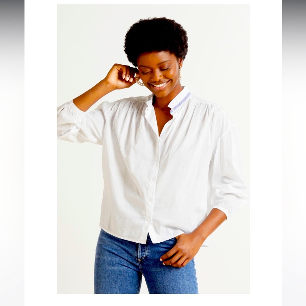 NWT Sundry Stripe Collar Button Down size 1 (Small)